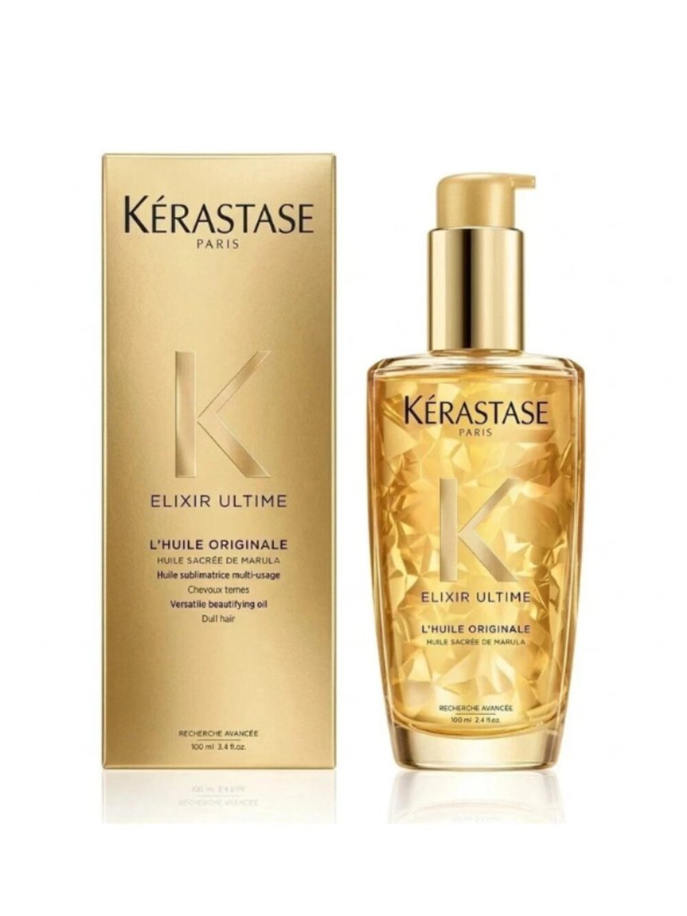 Kerastase Elixir Ultime L’Huile Original Beautifying Hair Oil 3.4oz / 100ml